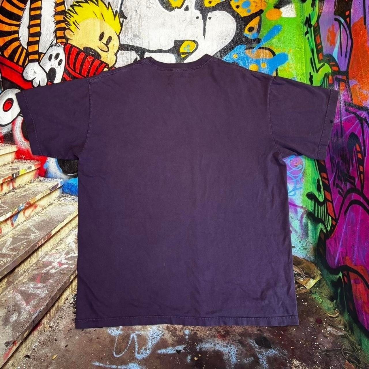 Hurley graphic tee purple gallery
