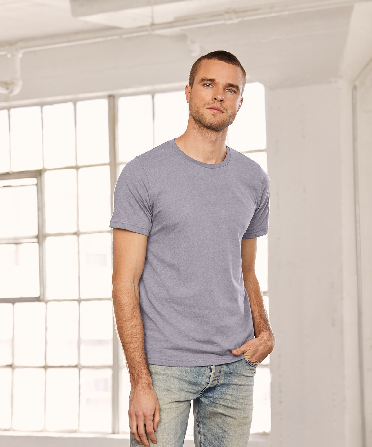 Bella + Canvas Unisex Sueded Tee 3301 - Adults Cotton Short Sleeved T-Shirt gallery