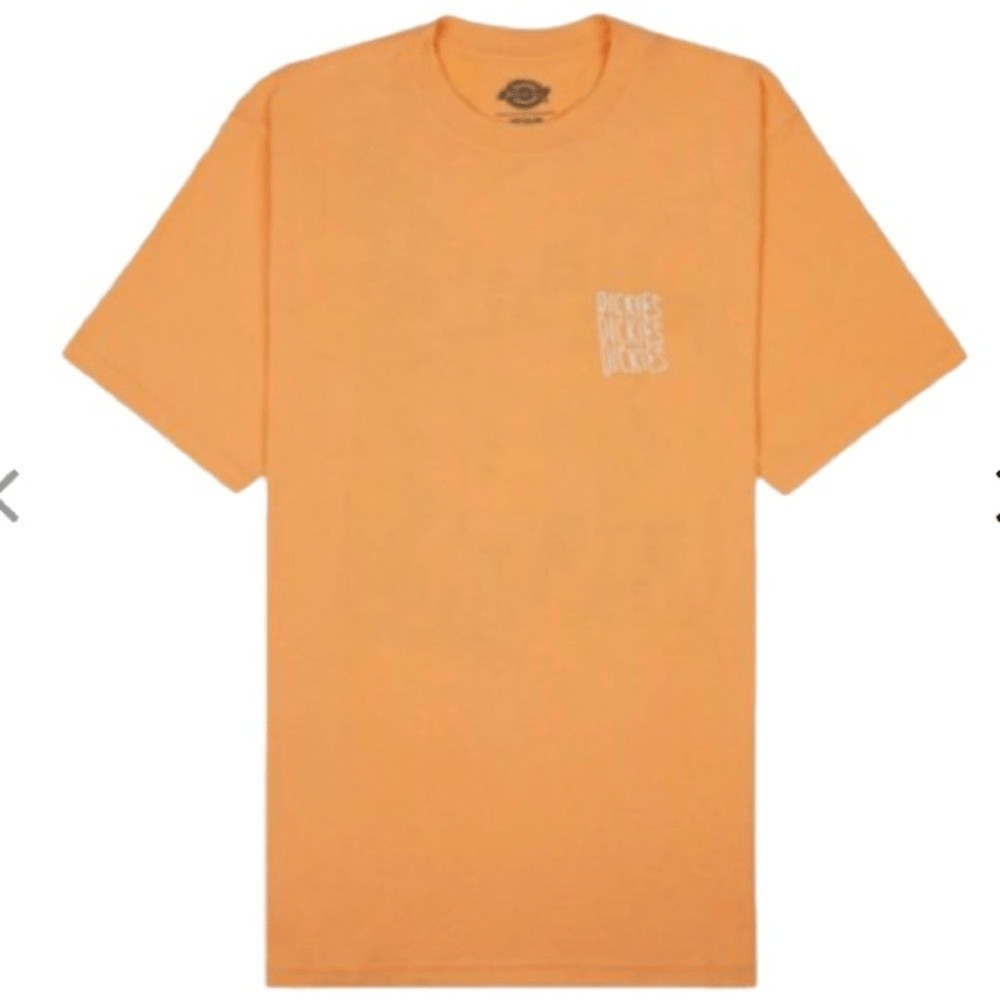 DICKIES CRESWELL S/S TEE – PAPAYA SMOOTHIE, size Small, NWOT