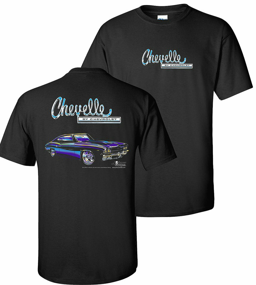 Johny Rockstar ’69 Chevelle Chevy Chevrolet 1960s Muscle Cars T Shirt TDC-213