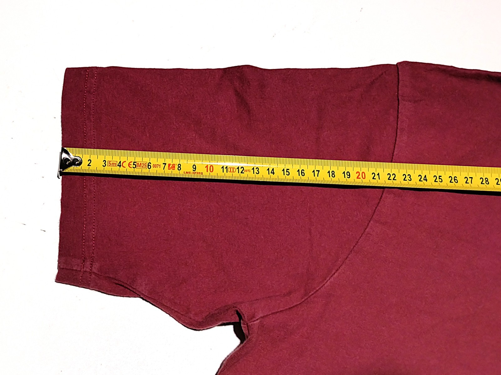 Dickies T-Shirt M Red Burgundy Classic Horseshoe Graphic Logo Cotton Tee Mens gallery
