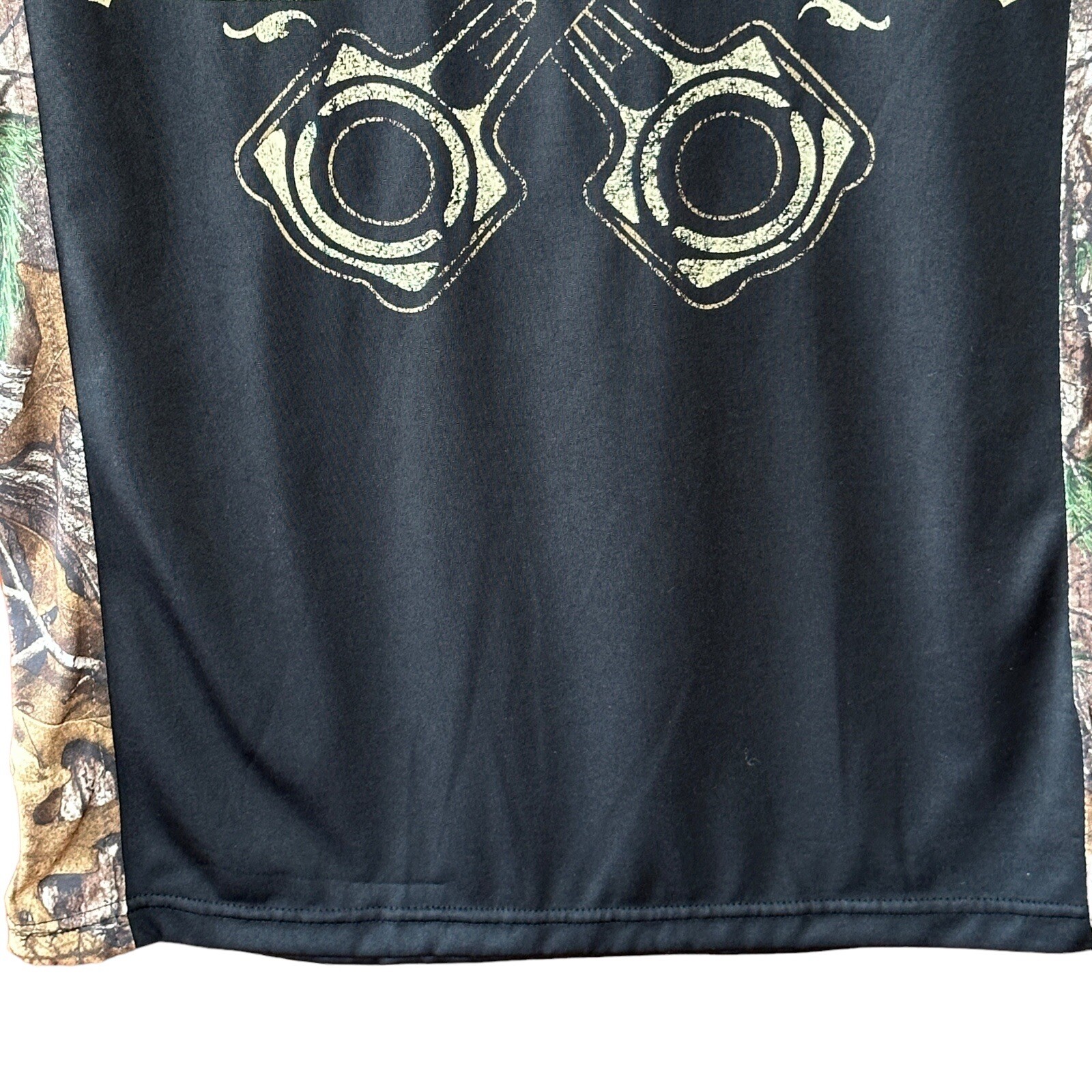 Chevrolet American Muscle Shirt Small Realtree Xtra Camo Trim Black Short Sleeve gallery