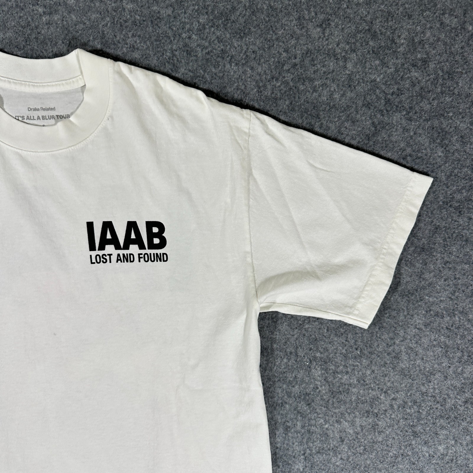 Drake Its All A Blur IAAB Tour Shirt Lost & Found 21 Savage OVO - Size Small gallery