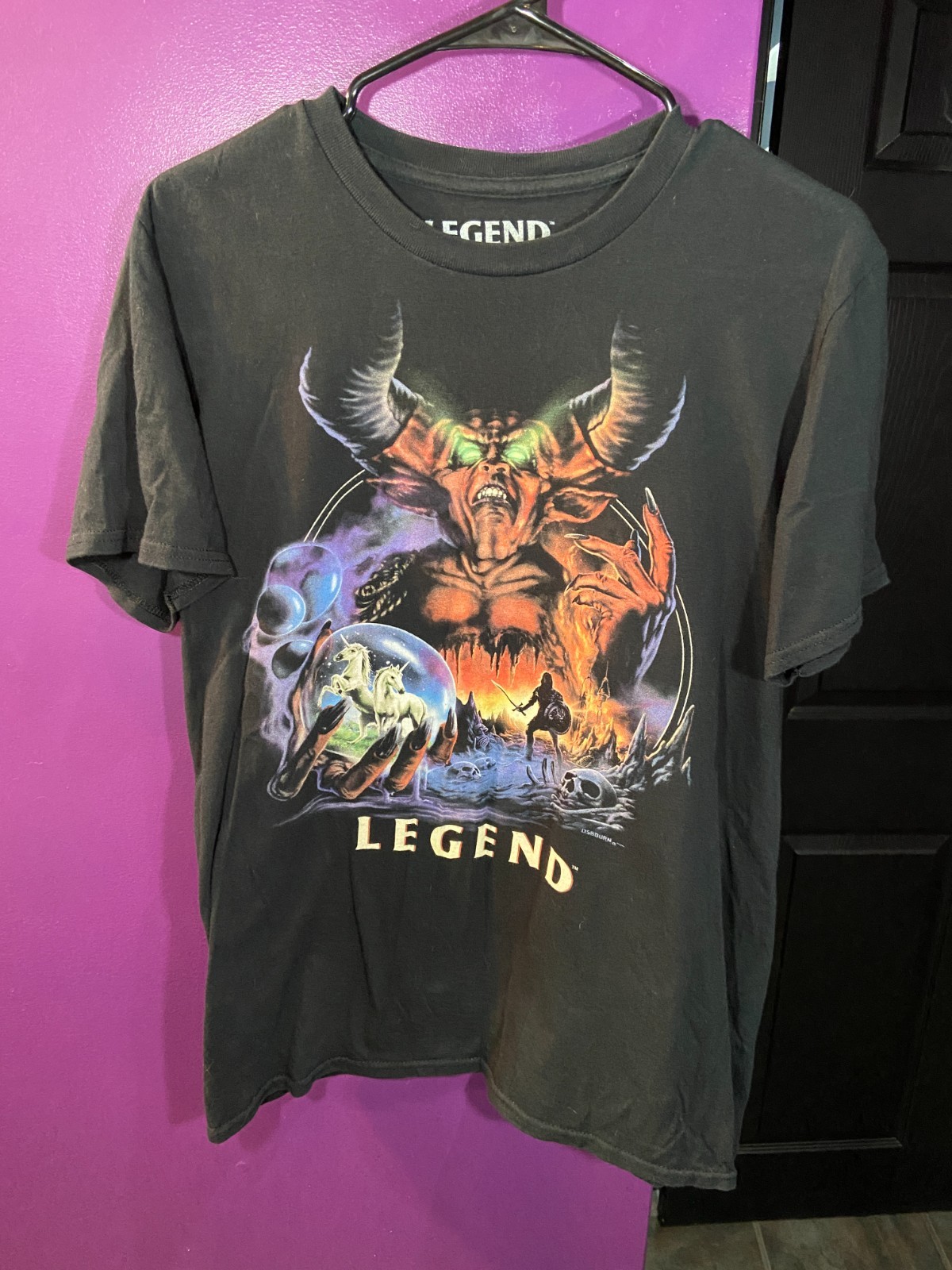 Fright Rags Legend Version 1 Ridley Scott Cruise Curry 80’s Black Medium T-Shirt