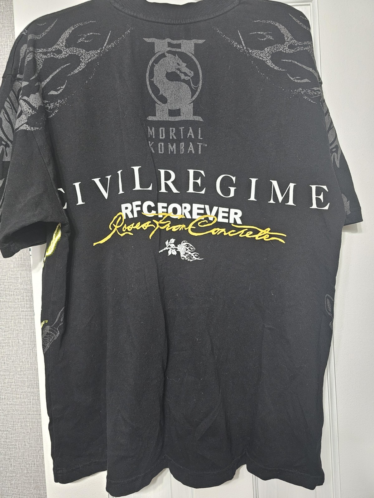 Civil Regime x Mortal Kombat Scorpion Graphic Tee Black Size Large gallery