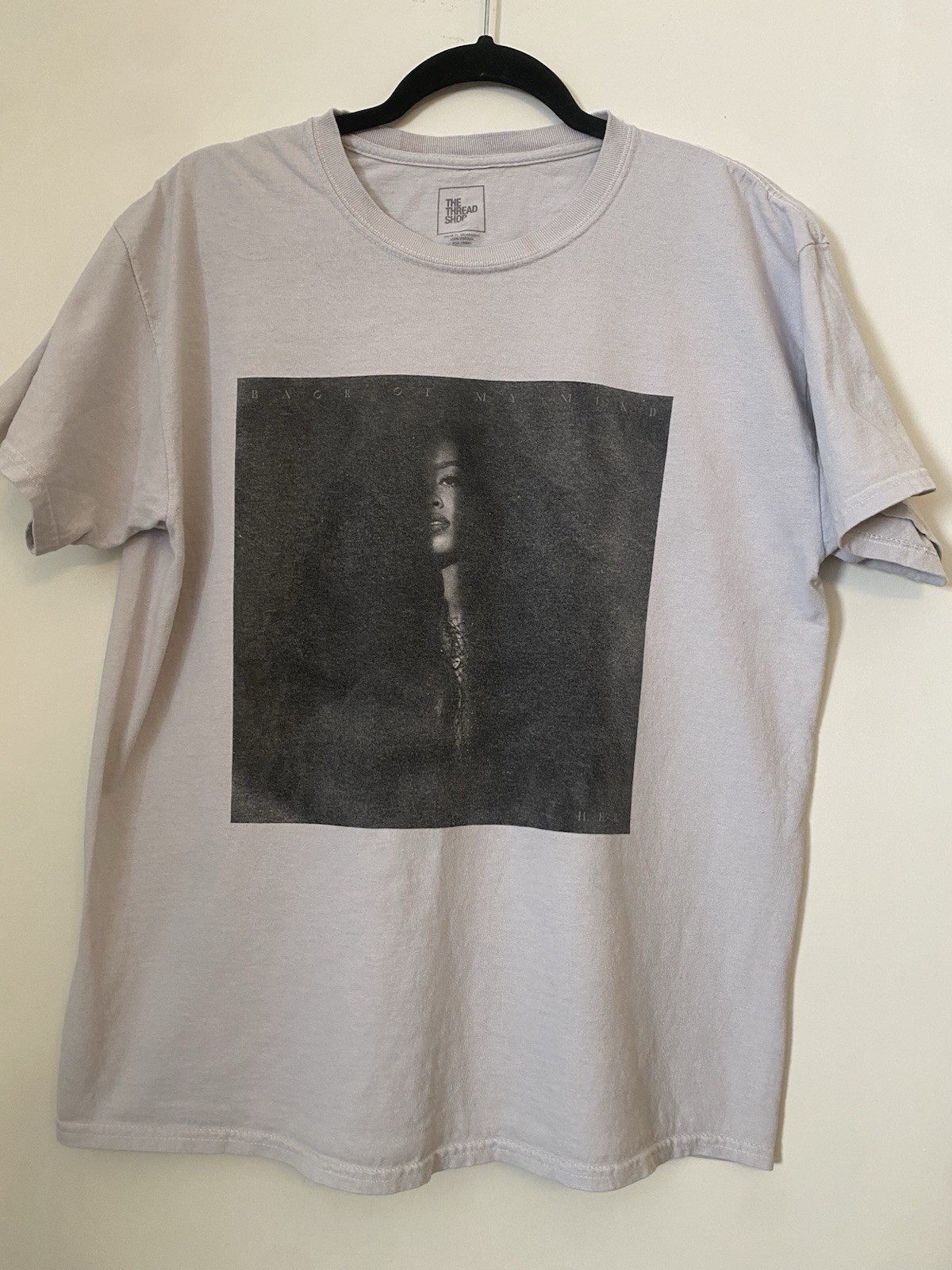 The Thread Shop T-Shirt Aliyah M/L Unisex Light Grey Back Of My Mind gallery
