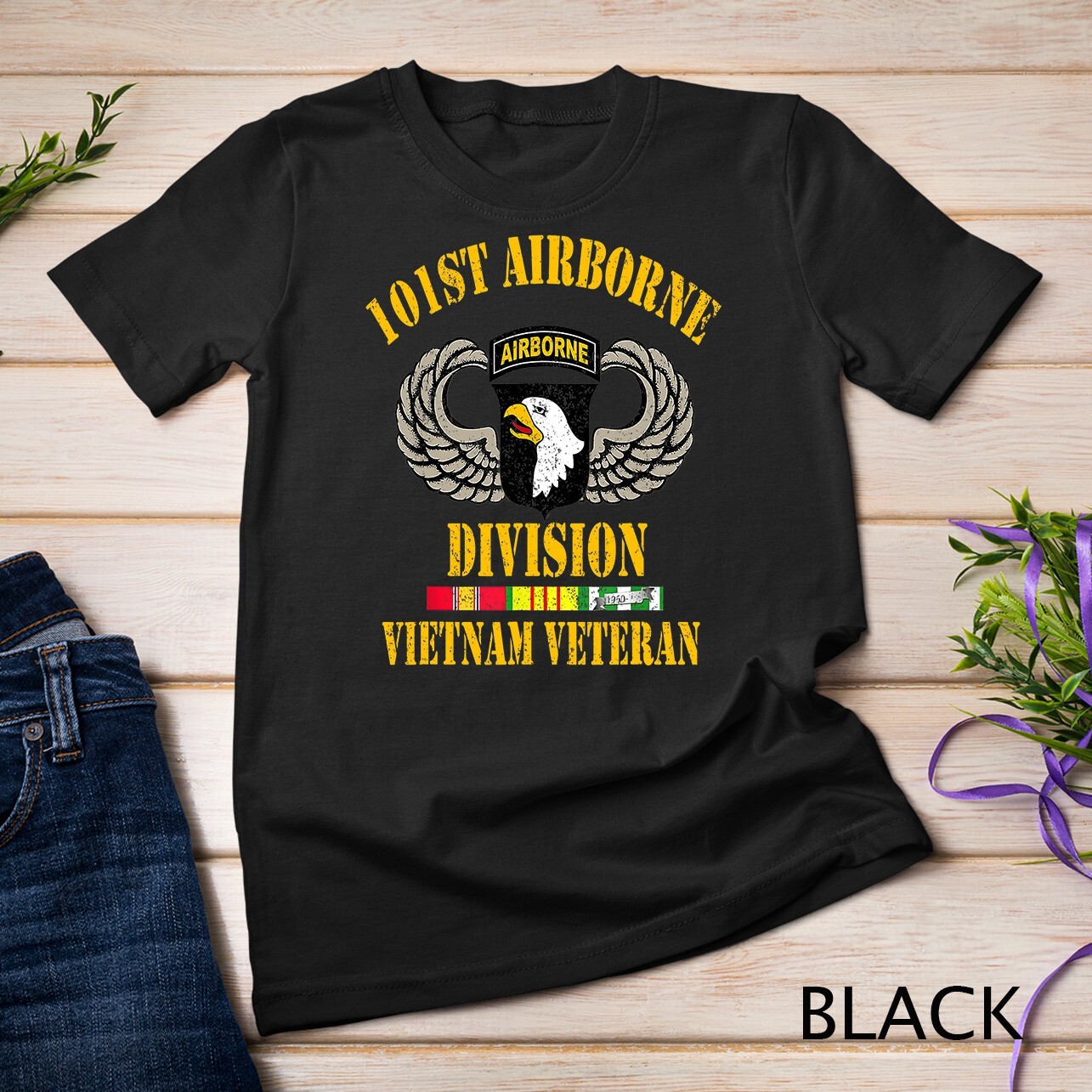 101st Airborne Division Vietnam Veteran Tshirt, Veterans Day Unisex T-shirt gallery