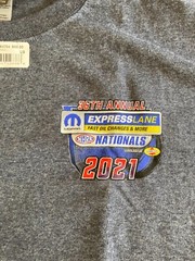 2022 53rd Annual GatorNationals (048) Men’s 100% Cotton T-shirt NHRA Drag Racing