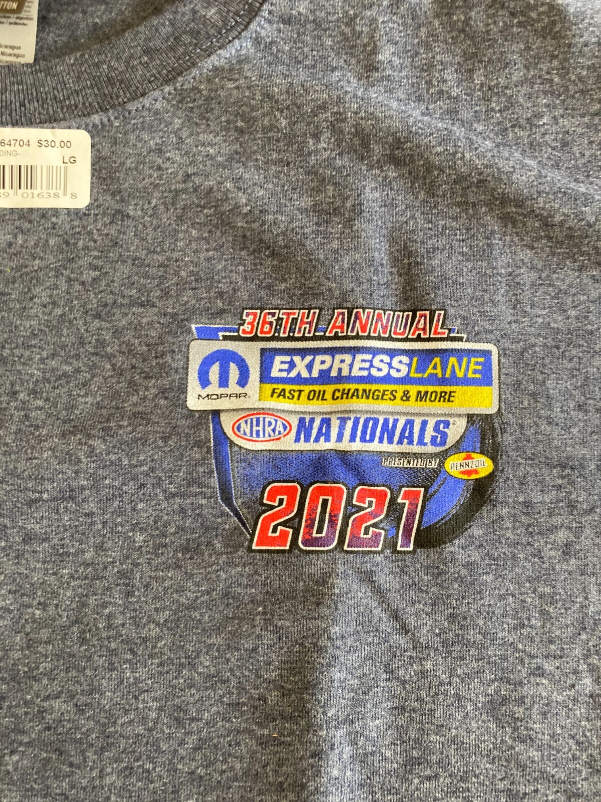 2022 53rd Annual GatorNationals (048) Men's 100% Cotton T-shirt NHRA Drag Racing gallery