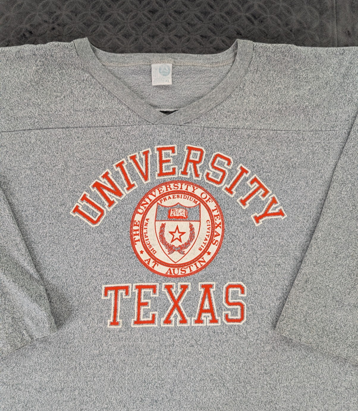 VTG University of Texas Longhorns Shirt Artex 3/4 Sleeve 70s 80s Men Medium/L gallery