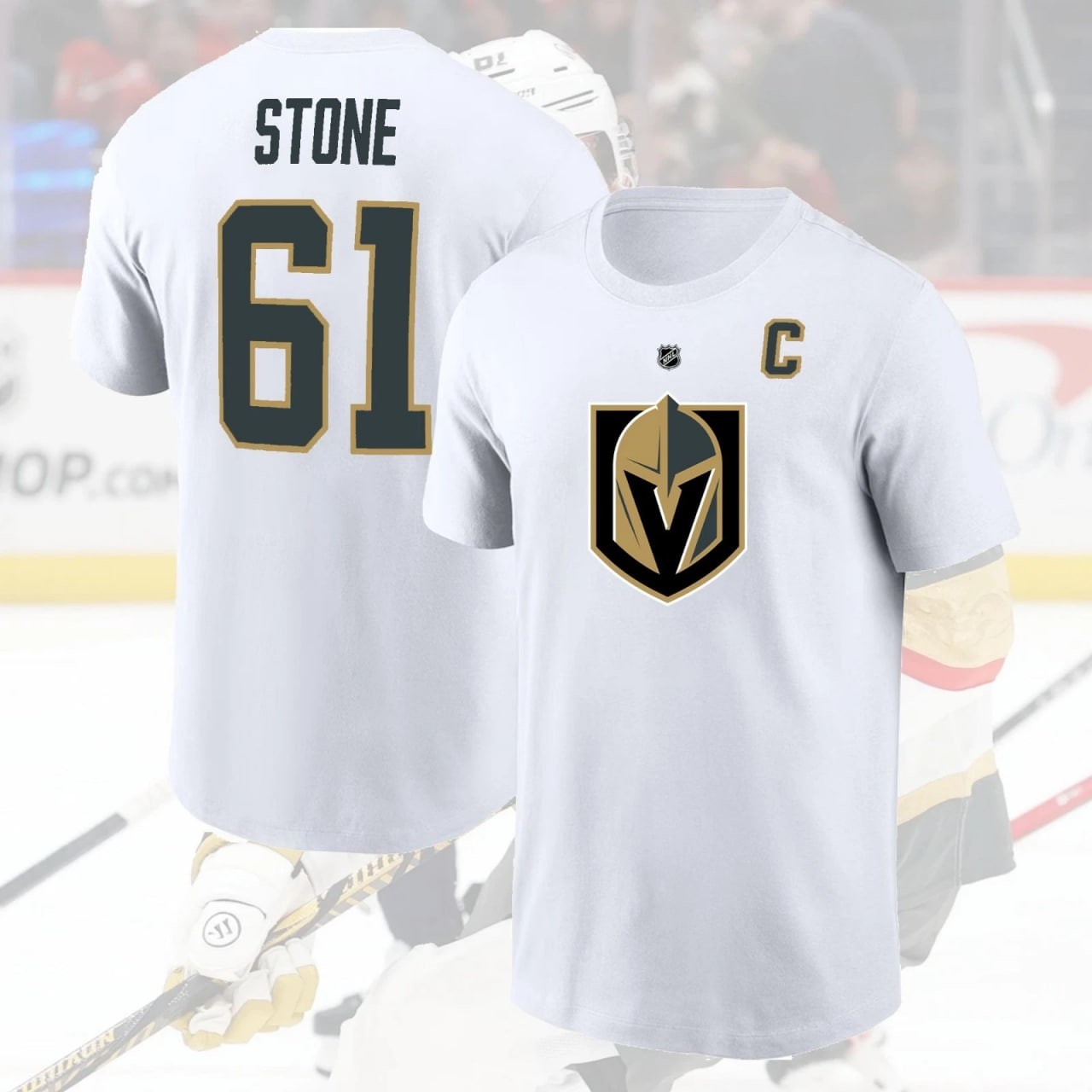 HOT! Mark #61 Stone Marner Vegas Golden Team 2026 Name and Number Gift For Fan gallery