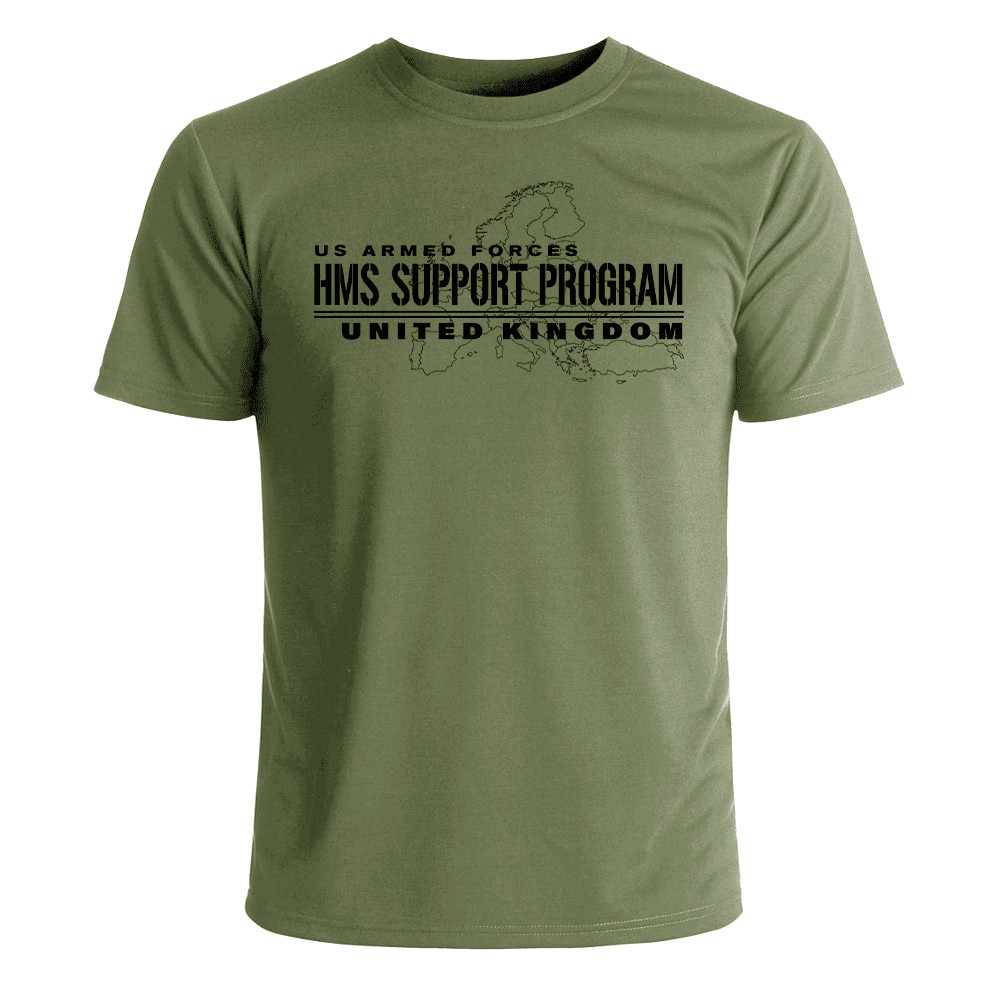 HMS Support Program United Kingdom T-Shirt