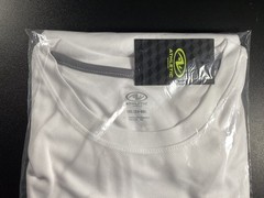 ATHLETIC WORKS VIVID WHITE SHORT SLEEVE T-SHIRT NEW SIZE 4XL (58-60) LAST ONE!