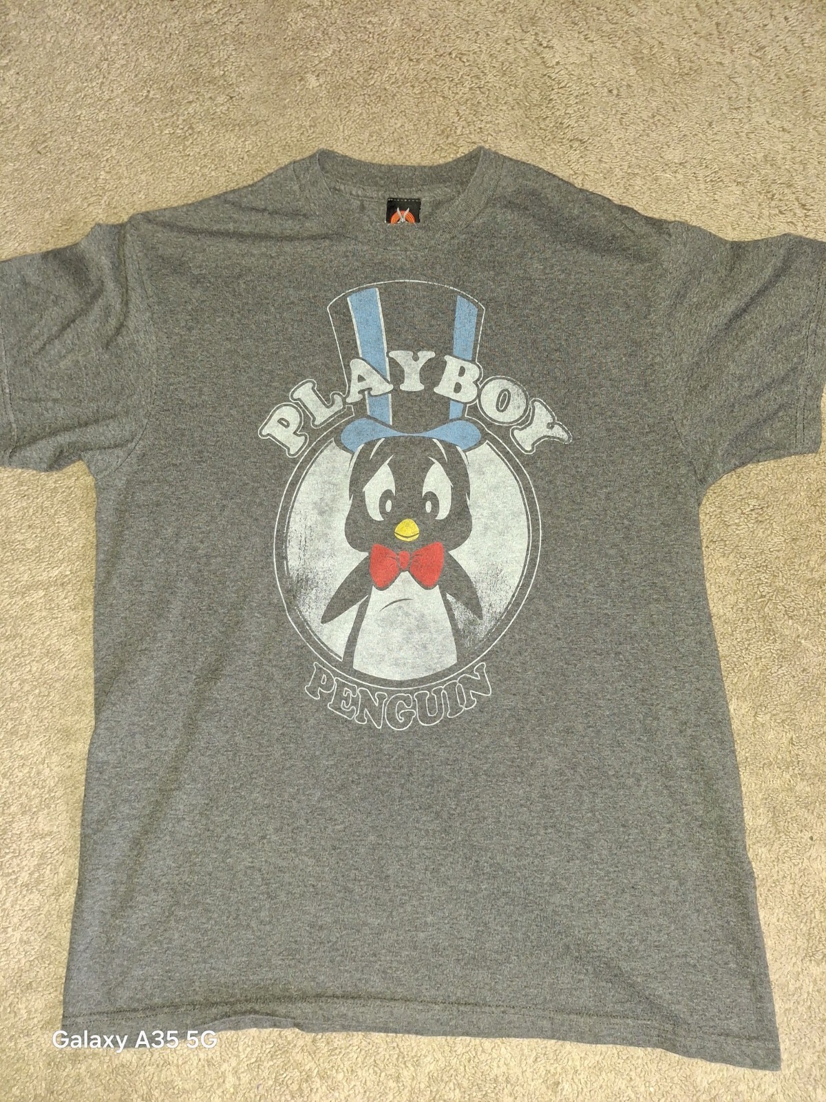 Vintage Looney Tunes Shirt Playboy Penguin T Shirt Mens Large See Measurements