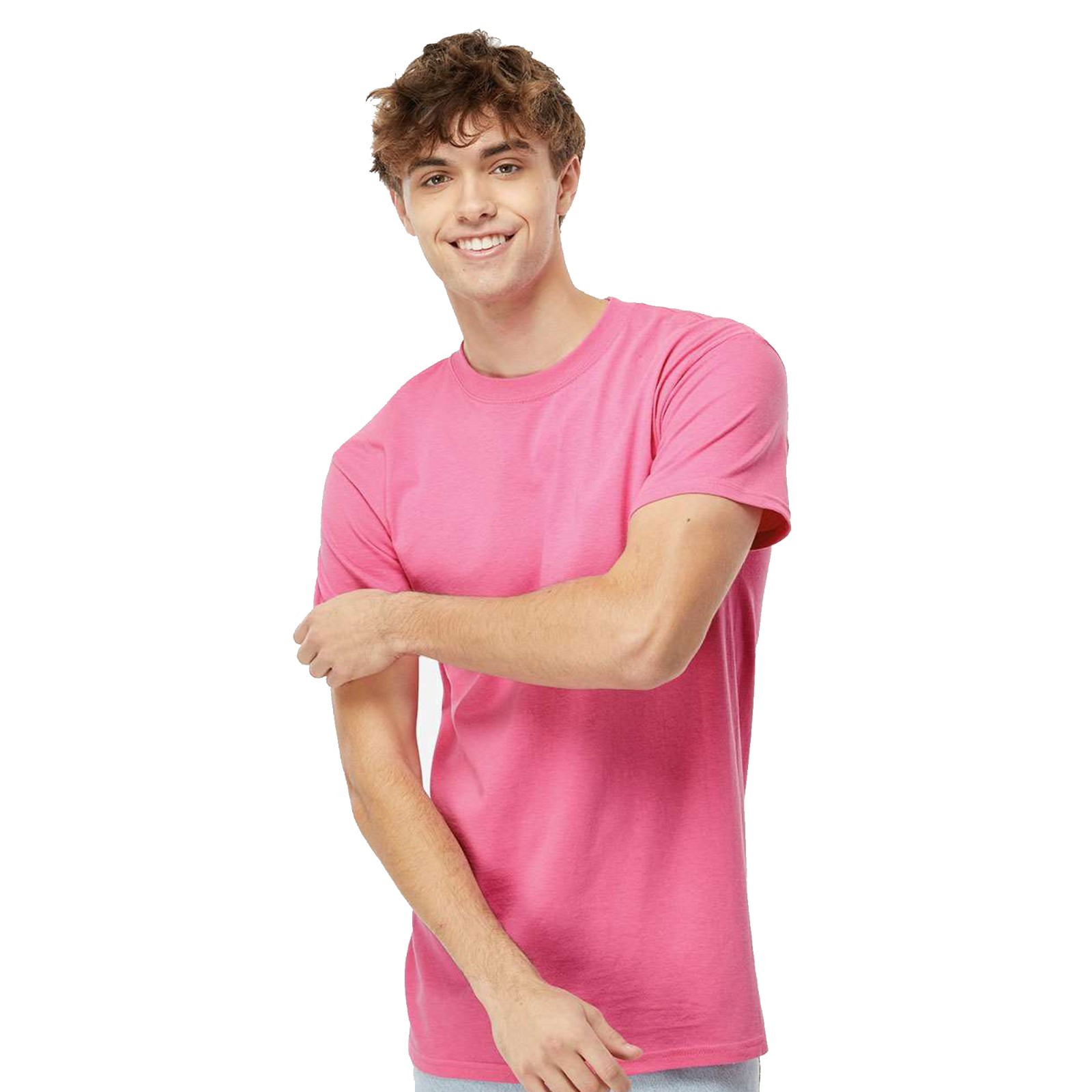 M&O Men's Gold Soft Touch T-Shirt 9-Pack, Mix Color, S-5XL, Cotton Preshrunk Tee gallery