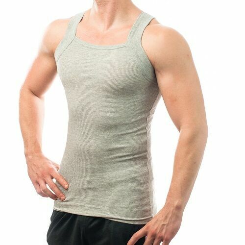 4 pack Different Touch Men's A Shirt, G Style Tank Top, Ribbed Top Medium-3X gallery