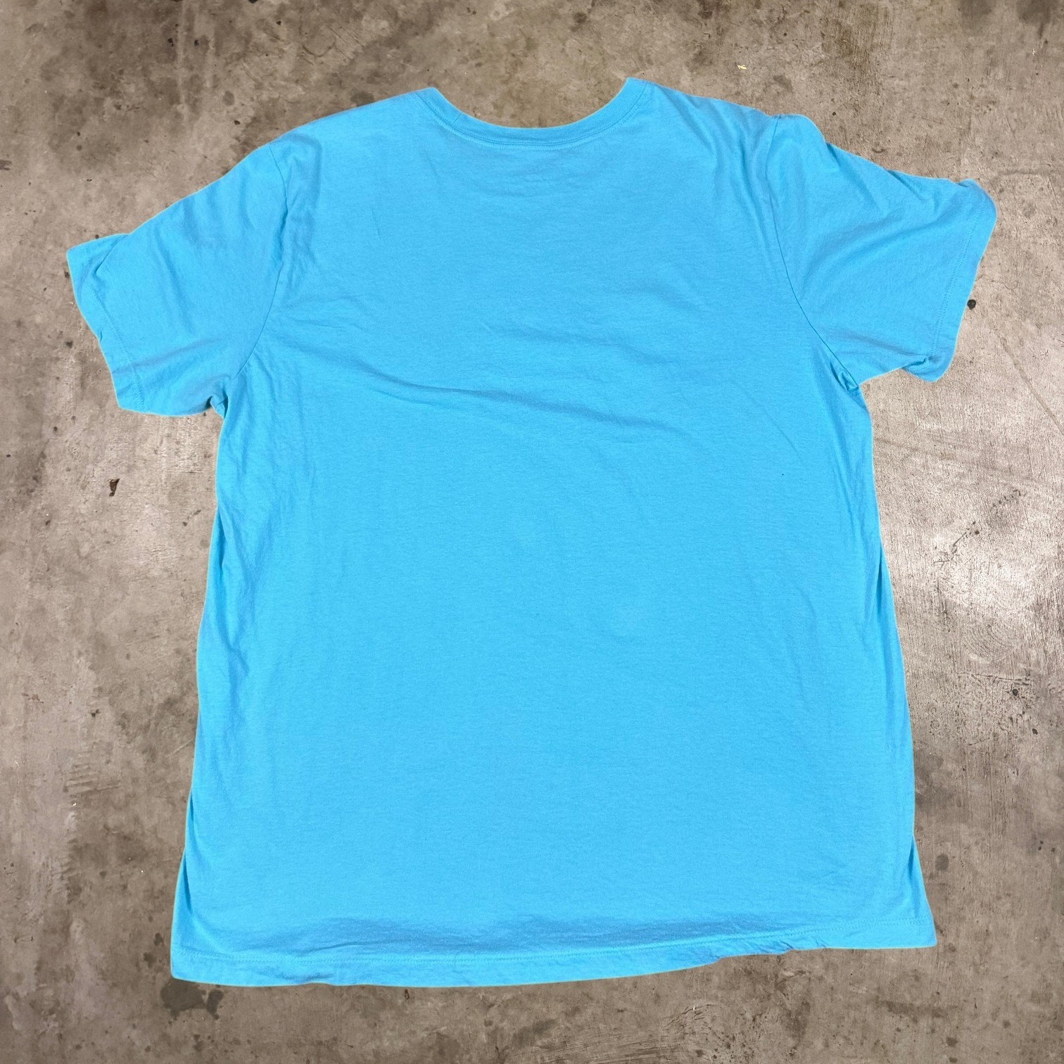 The Nike Tee Just Do It Swoosh Logo T-Shirt Short Sleeve Tee Blue Mens Size XL gallery