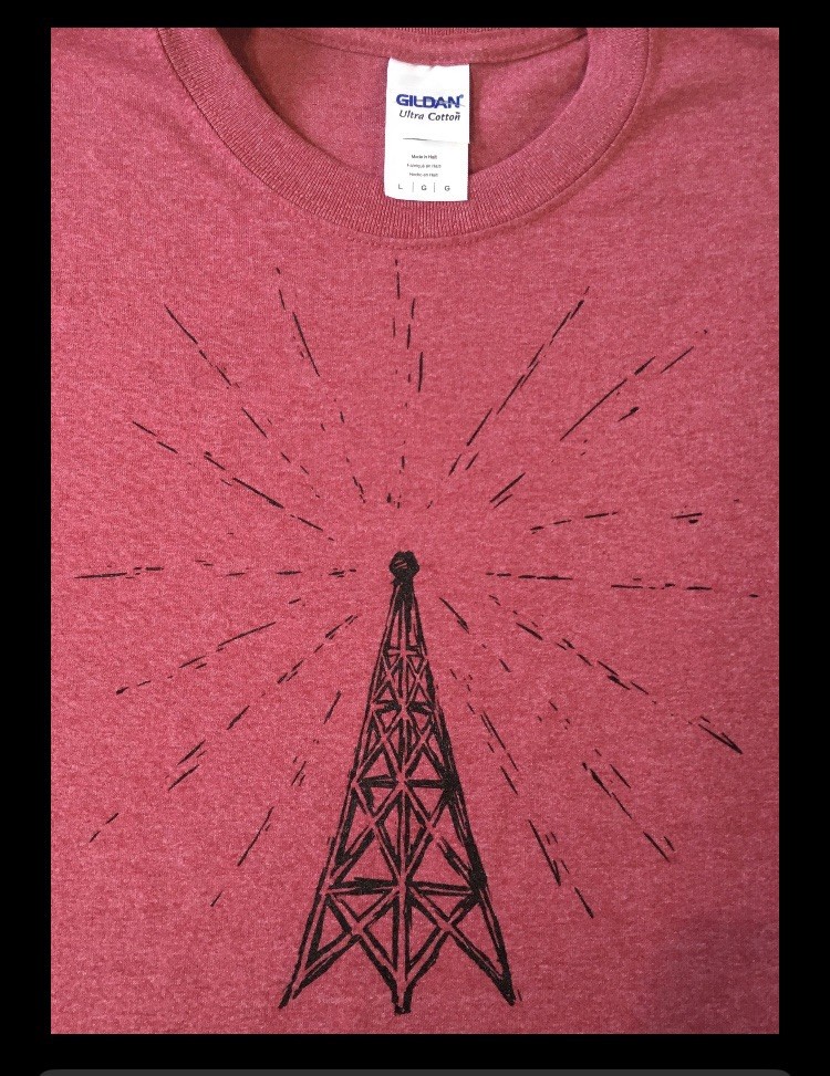 Antenna Array Ham Radio T Shirt, Hip Ham Original, Amateur Radio T Shirt gallery