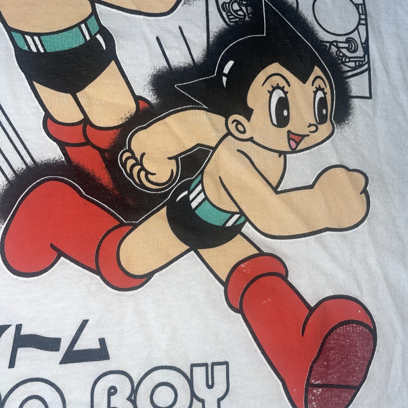 Osamu Tezuka Astro Boy Large White Graphic T-shirt Cotton Crew Anime Cartoon gallery