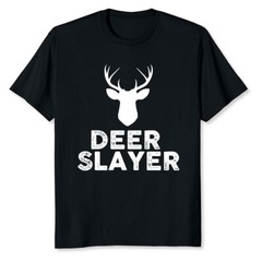 NEW LIMITED Deer Slayer Hunter Killer Buck Hunting Season Outdoor T-Shirt