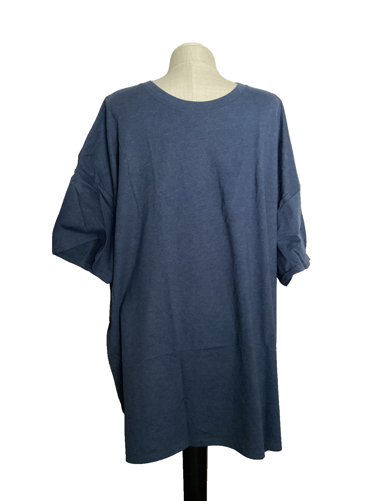 ATHLETIC WORKS Breathable Navy Blue Short Sleeve Crew Neck T-Shirt Sz L* gallery