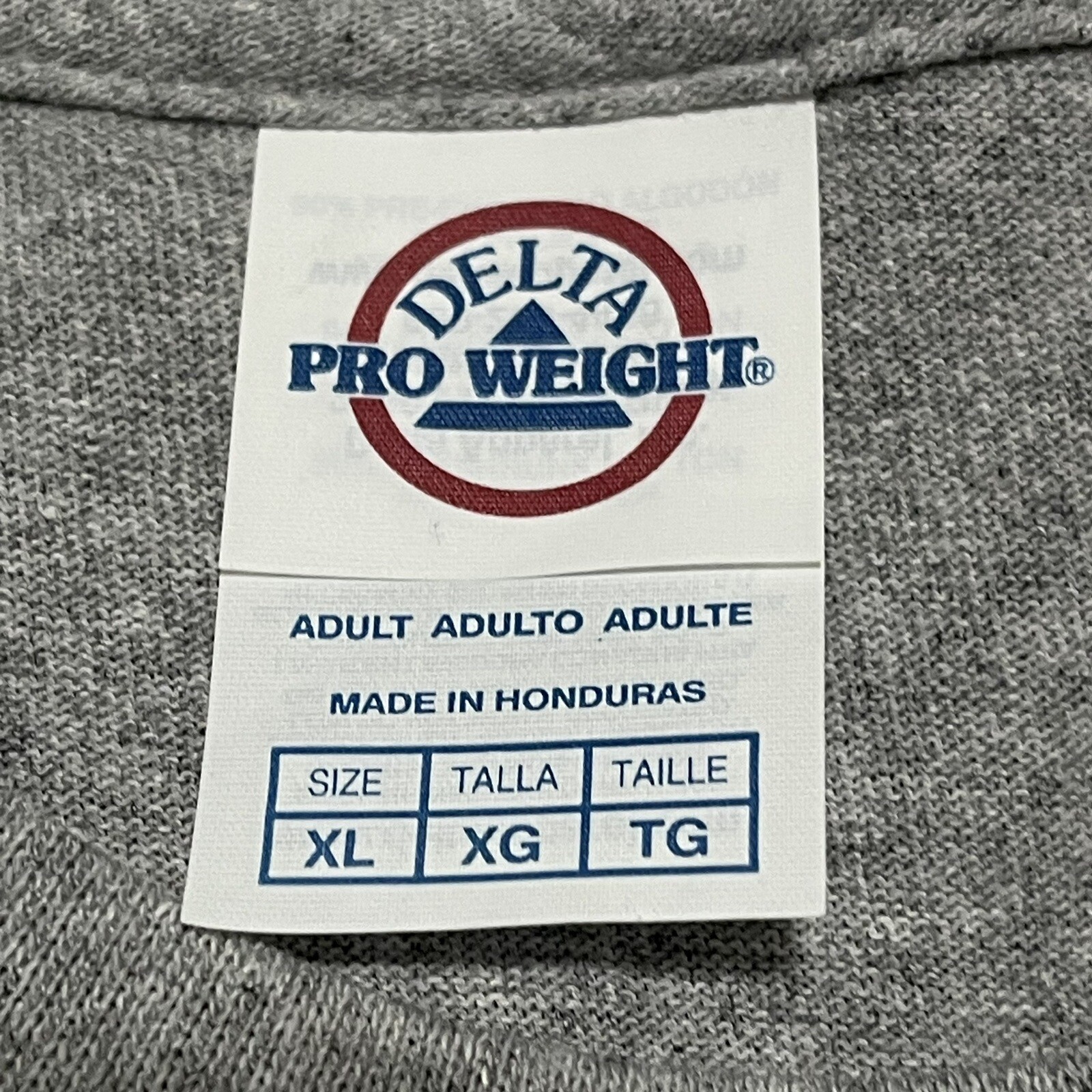 Orlando Florida Shirt Mens XL Grey Baseball Glossy Silver Logo Delta Pro Weight gallery