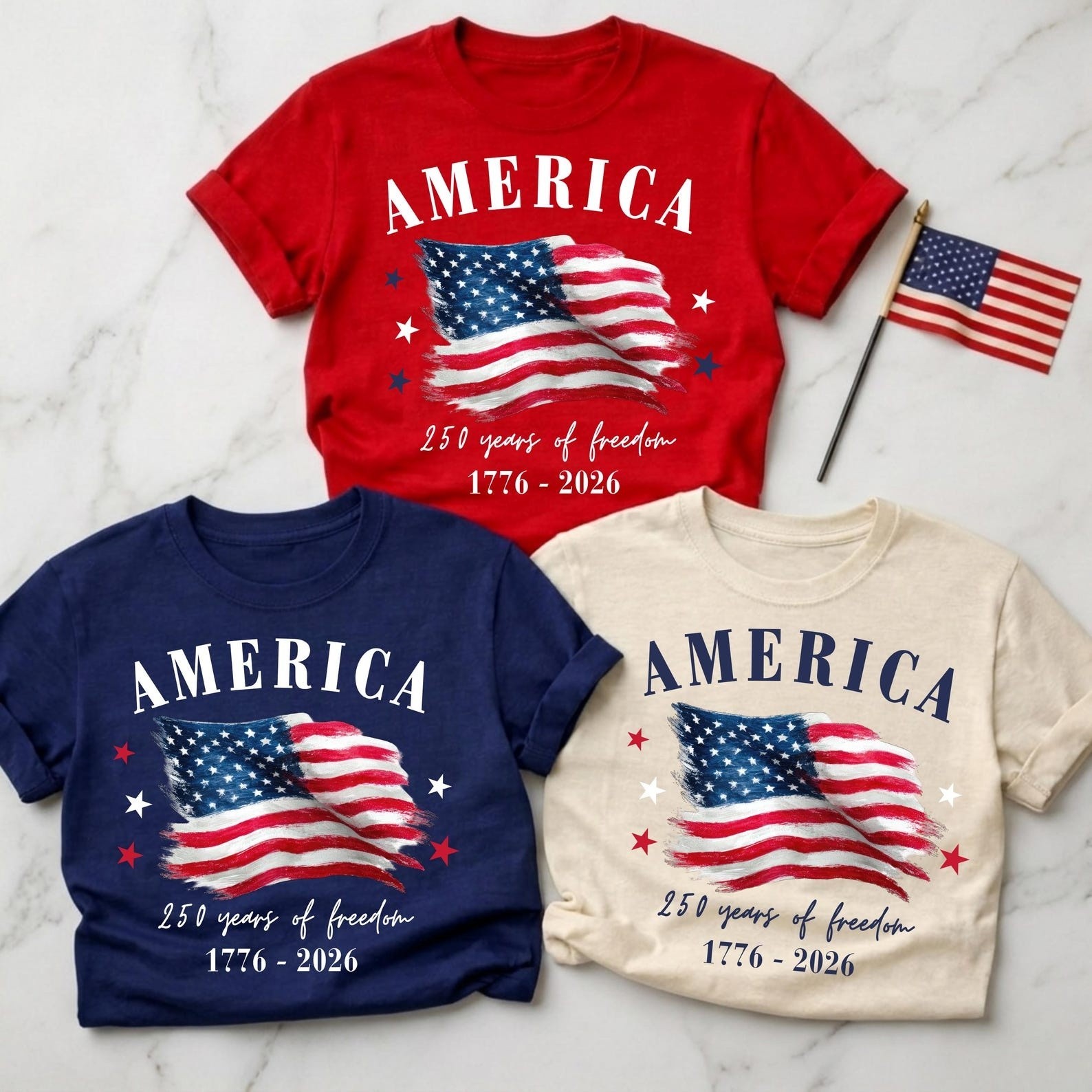 HOT!!! USA 250th Birthday Shirt, 4th July Family Shirts, 4th July Tee gallery