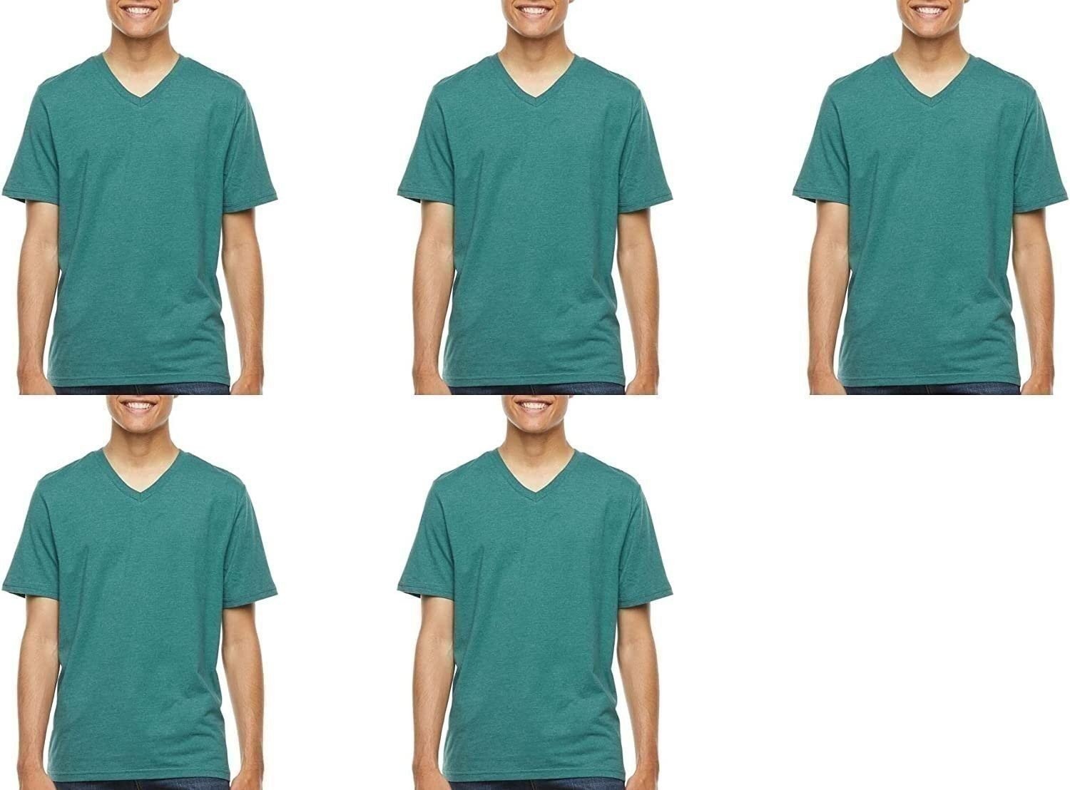 Fruit of the Loom Men's V-Neck Tee (Pack of 5) MANY COLORS AVAILABLE gallery