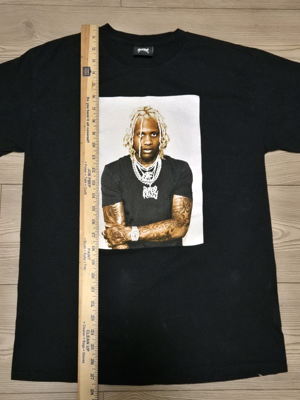 OTF X REVENGE LIL DURK PHOTO TEE Shirt BLACK Size Medium Authentic Rap T gallery