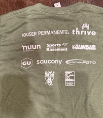 New 2023 KPSF Kaiser San Francisco Half Marathon 10k 5k Men’s M Race T-Shirt