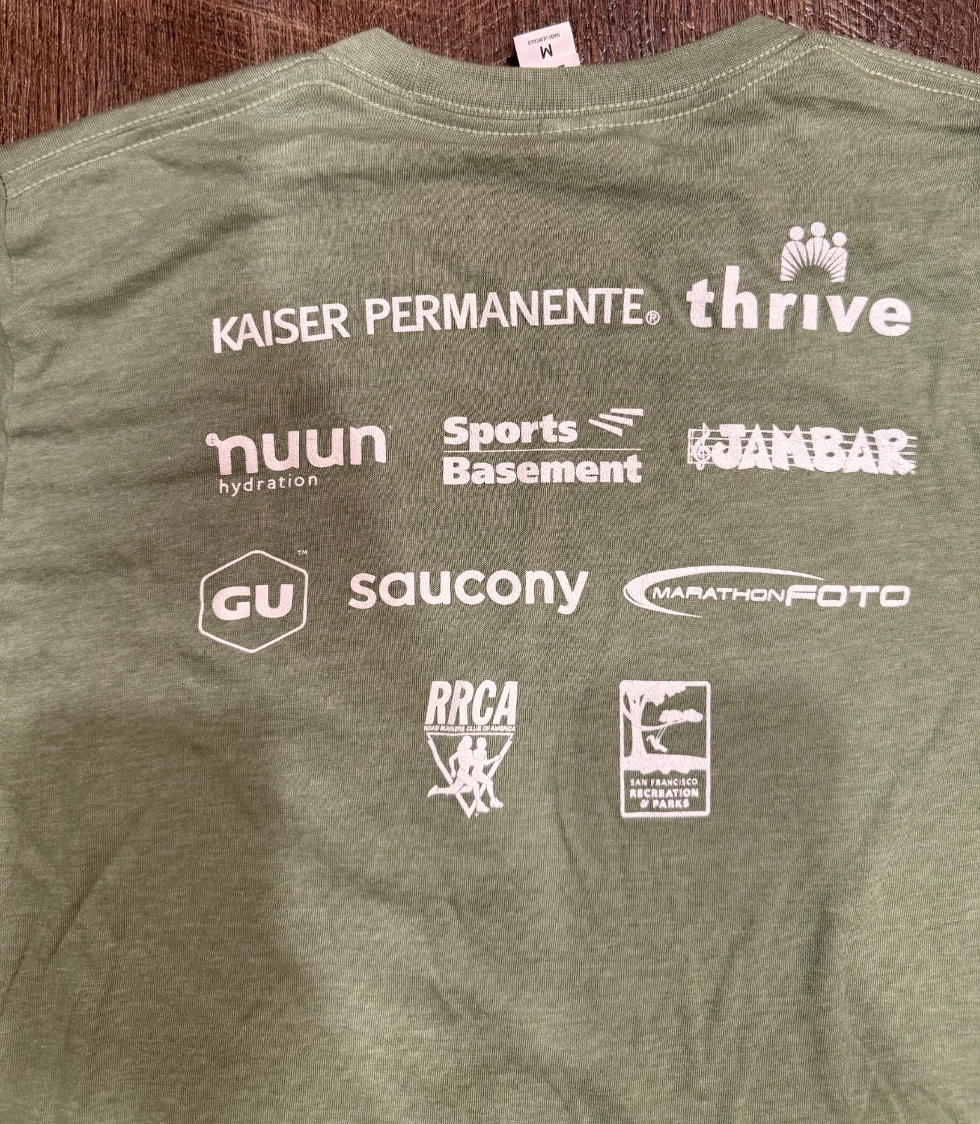 New 2023 KPSF Kaiser San Francisco Half Marathon 10k 5k Men's M Race T-Shirt gallery