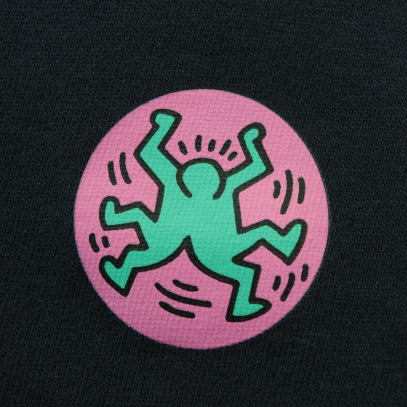 Keith Haring x UNIQLO SPRZ NY / MoMA Special Edition Navy Patch T Shirt - Sz XL gallery