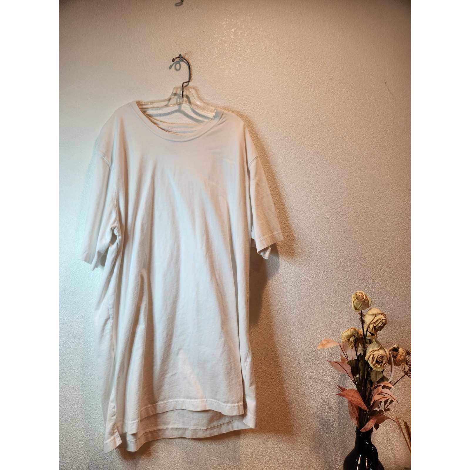 Duluth Trading longtail T Trim Fit White Short Sleeve T-Shirt XL 100% Cotton gallery