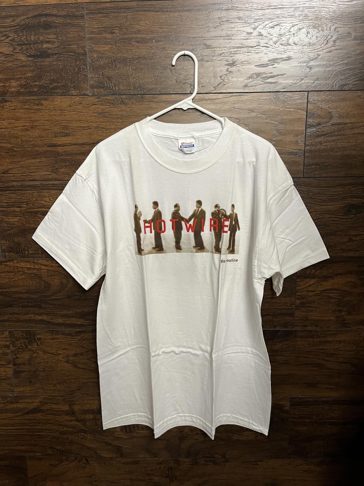 Vintage Band Hotwire T-shirt - Album The Routine Shirt - L gallery
