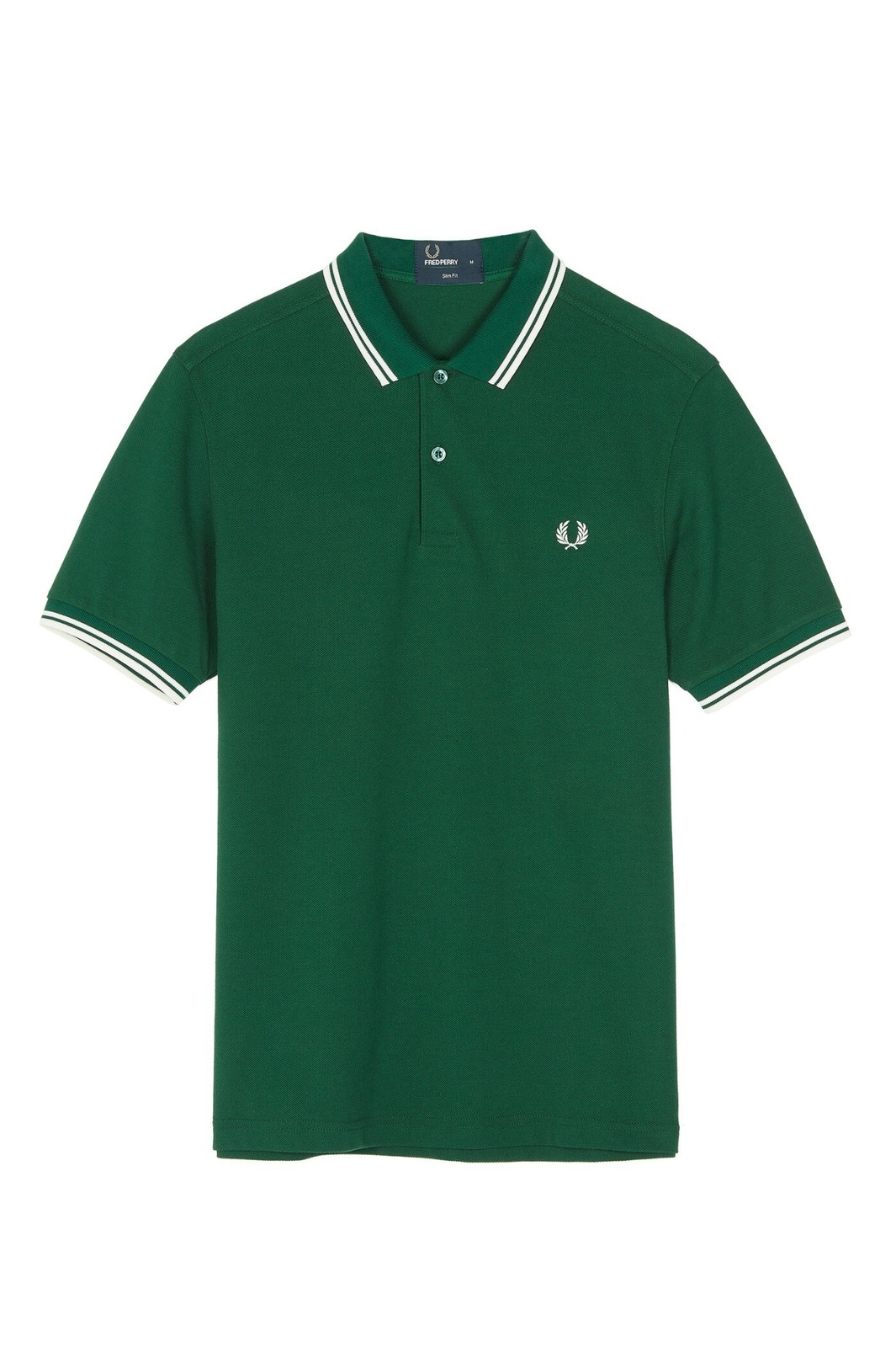 Fred Perry Polo Shirt Slim Fit Pique Twin tipped gallery