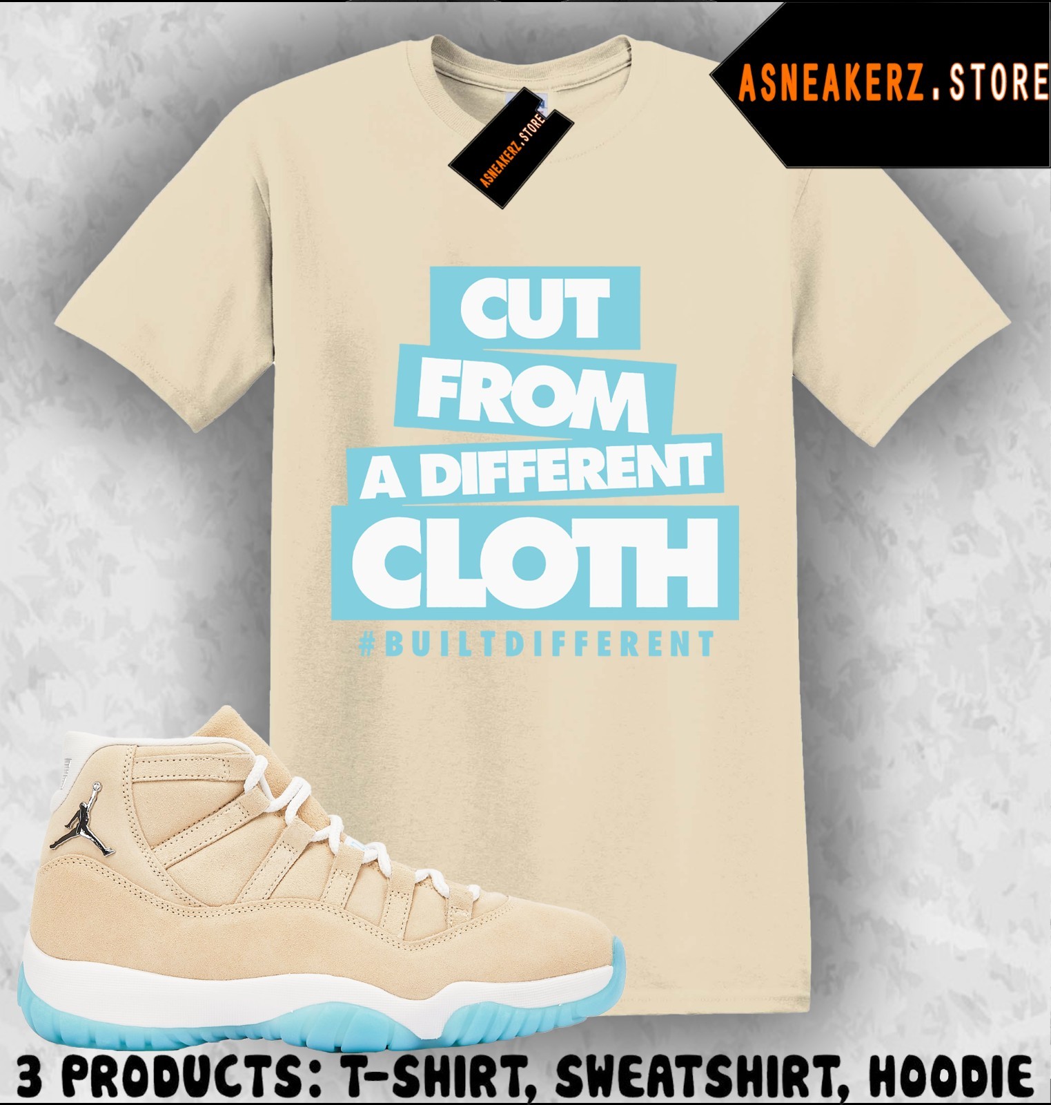 Shirt To Match AJ 11 H-Town Houston Sneaker Matching Tee Different Cloth T-Shirt gallery