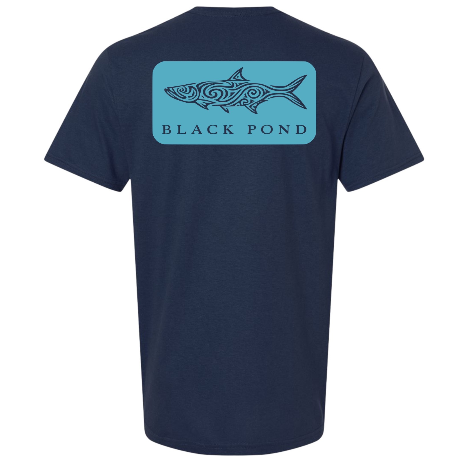 Black Pond Saltwater Series Tarpon Men's T-shirt Offshore Fishing gallery