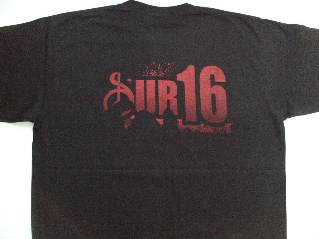 SUR 16 SHIRT,EL TRI ROCK URBANO INTERPUESTO BANDA BOSTIK EL HARAGAN LIRAN ROLL gallery