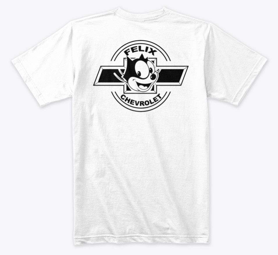 FELIX CHEVROLET FELIX THE CAT LOWRIDER STYLE T SHIRT