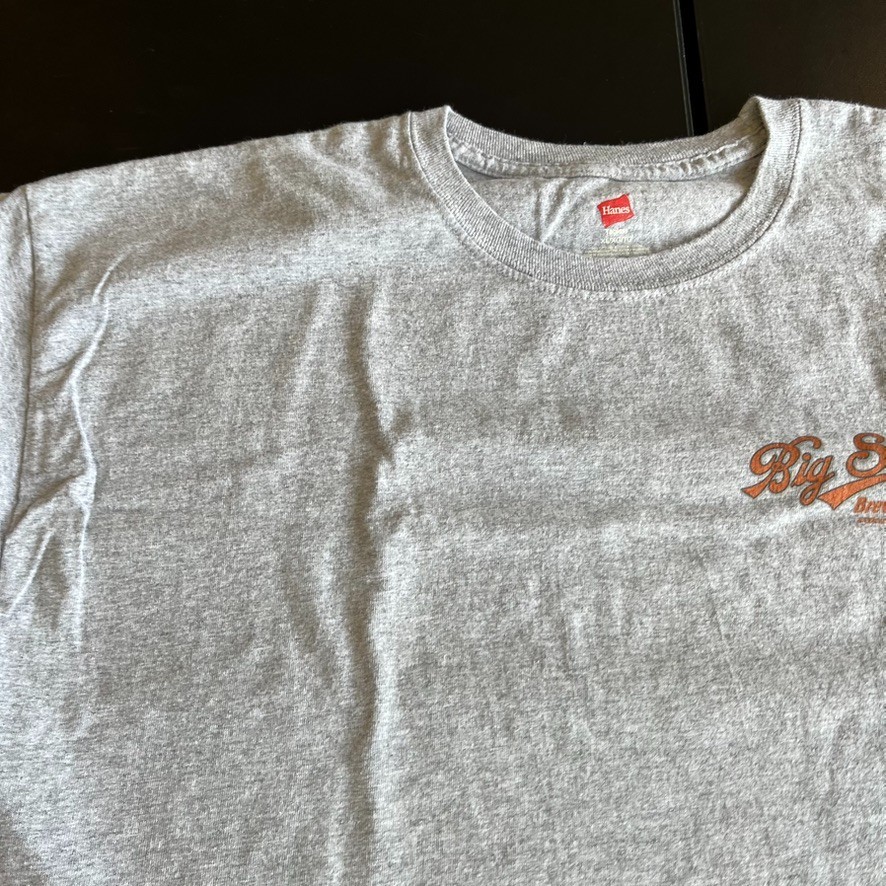 New Mens XL Big Sky Brewing Co Moose Drool Graphic T Shirt Double Sided Missoula gallery