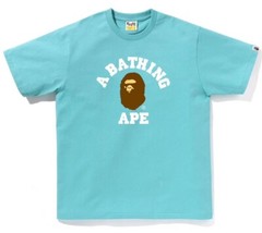 A BATHING APE Men’s COLLEGE TEE 1L30110001 z