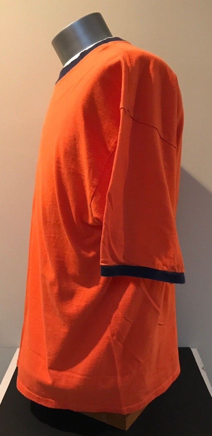 Budweiser This Bud 4 U Orange Delta Pro Weight Men's T Shirt 2XL Vintage VGC gallery