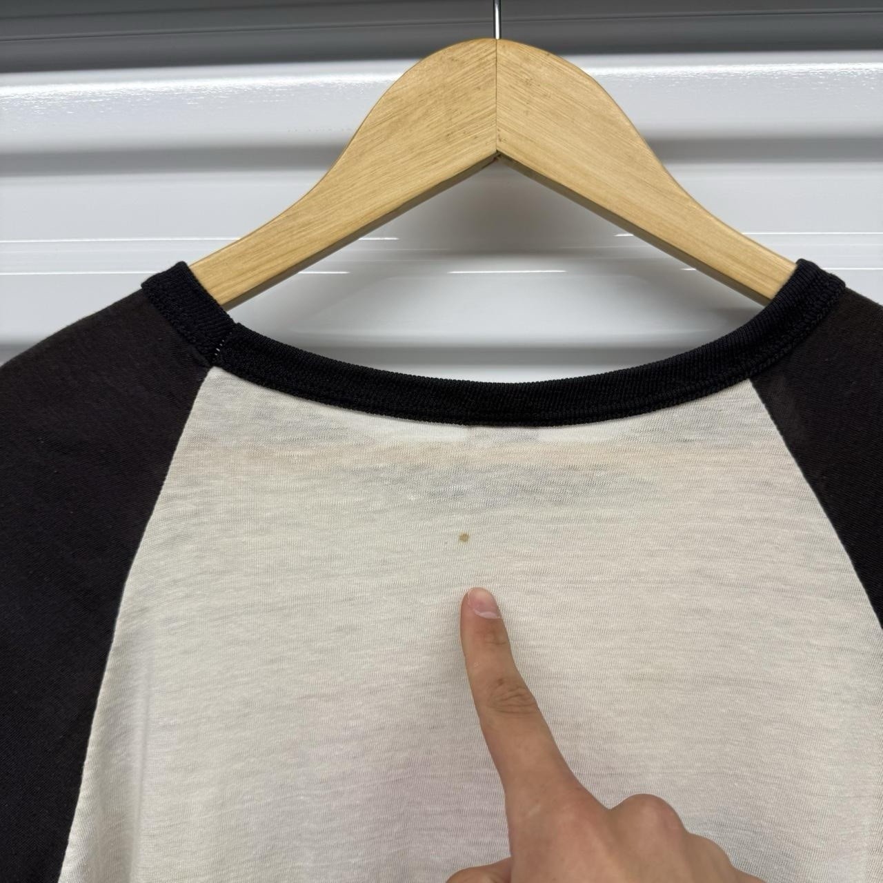 Vintage 80’s Tom Petty & Heartbreakers 3/4 Sleeve Raglan The Knits Band Size M gallery