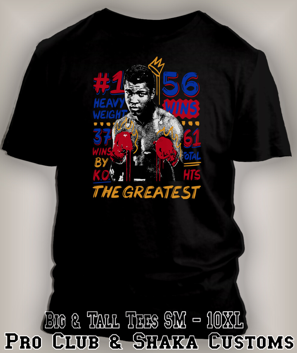 The Greatest Big Tall Graphic Pro Club Shaka RTP Tee Shirt to Match Sneakers gallery