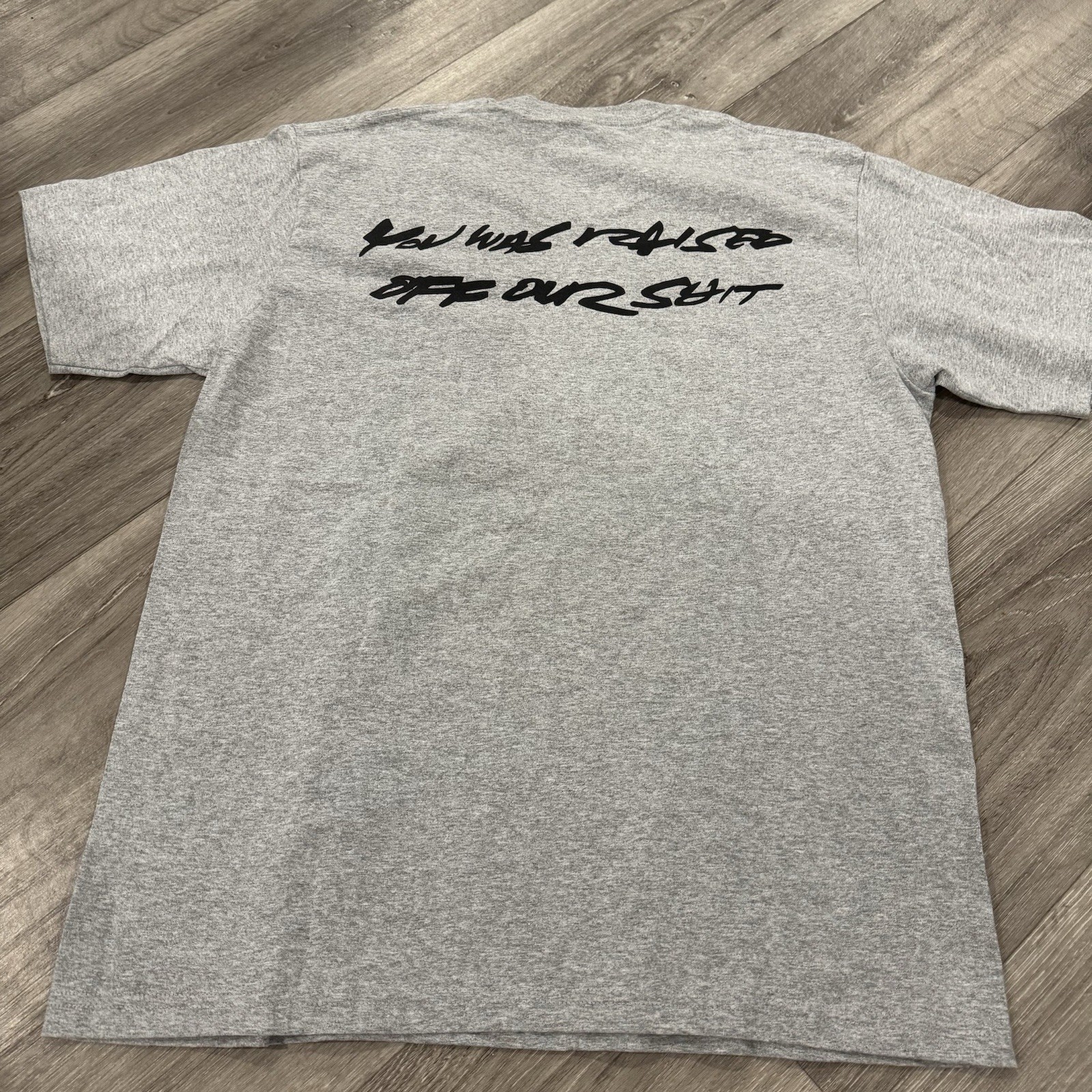 Supreme SS24 ‘Futura’ Box Logo Tee Mens Medium Gray Black gallery