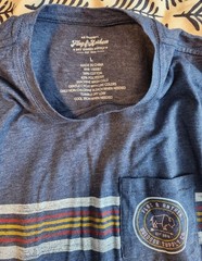Flag & Anthem Men’s Bison Arrow Striped Shirt – New With Tags – Large