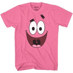 Official Spongebob Squarepants Patrick Star Face T-Shirt