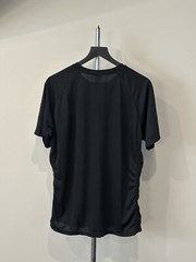 Neleus Solid Black T-Shirt Size Extra Large XL
