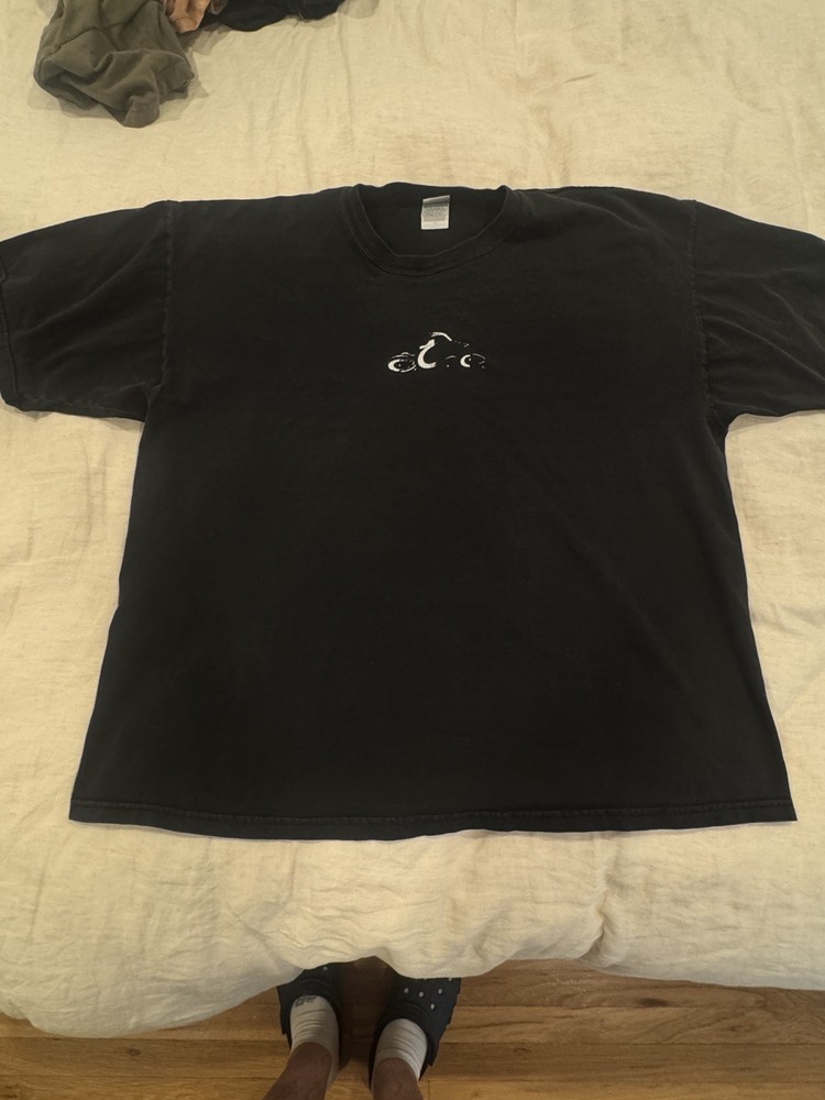 Orange County Choppers Shirt Mens Medium Motorcycle 2003 Graphic Tee Black y2k