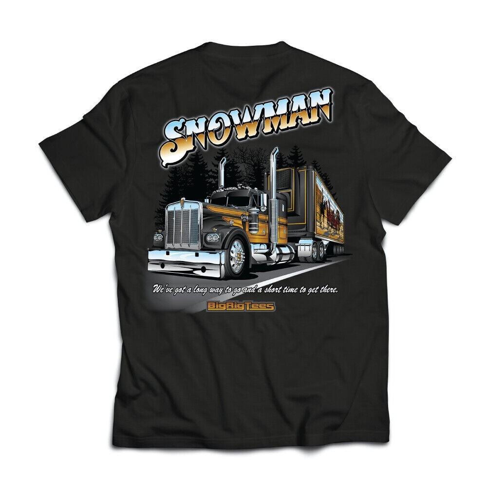 Big Rig Trucks BRT Trucker "Snowman" Graphic T-Shirt, Hoodie, Hat 18 Wheeler gallery
